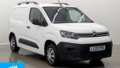 Second-hand Citroën Berlingo 76 CP (55 kW) 2020 Alb Monovolum