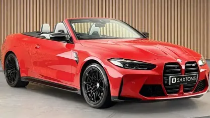 Used BMW M4 Cabriolet Competition Edition 510 HP (375 kW) 2021 Red Cabriolet