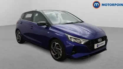 Used Hyundai i20 Ultimate 101 HP (74 kW) 2023 Blue Hatchback