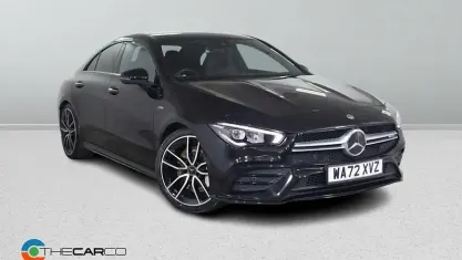 Used Mercedes CLA35 AMG Premium 306 HP (225 kW) 2022 Black Coupe