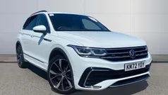 White Used 2022 VW Tiguan R-line SUV | £29,058 (Fair price)