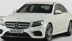 White Used 2019 Mercedes E200 AMG line Sedan | £17,500 (Fair price)