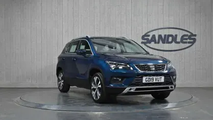 Used Seat Ateca SE Technology 150 HP (110 kW) 2019 Blue SUV