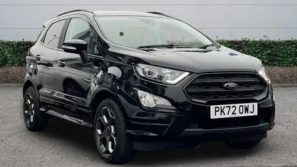 Black Used 2022 Ford Ecosport ST-Line SUV | £11,299 (Fair price)