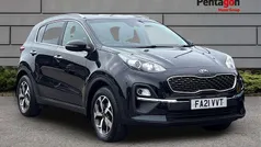 Black Used 2021 Kia Sportage 2 SUV | £14,595 (Fair price)