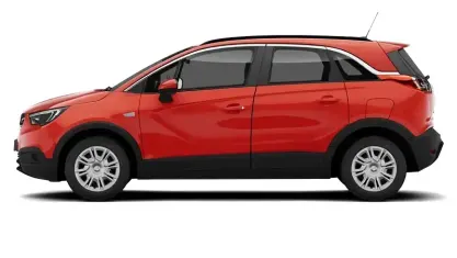 Used Vauxhall Crossland X S 110 HP (80 kW) 2019 Lava red SUV