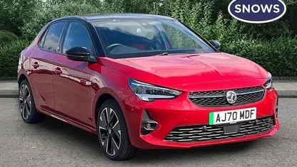 Used Vauxhall Corsa-e SRi 100 kW (136 HP) 2020 Red Hatchback