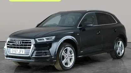 Used Audi Q5 S-Line 190 HP (139 kW) 2017 Black SUV