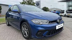 Blue Used 2023 VW Polo R-line Hatchback | £16,995 (Fair price)
