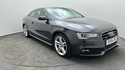 Used Audi A5 S-Line 177 HP (130 kW) 2014 Grey Coupe