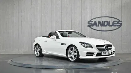 Używany Mercedes SLK200 AMG 184 KM (135 kW) 2013 Biały Kabriolet