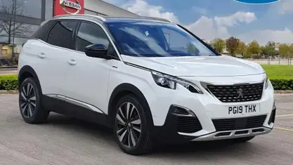 Second-hand Peugeot 3008 GT-line 131 CP (96 kW) 2019 Alb SUV