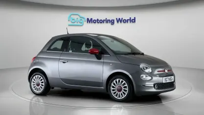 Used Fiat 500 Red 70 HP (51 kW) 2021 Grey Hatchback