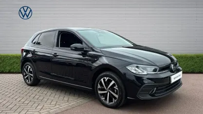 Used VW Polo Match 95 HP (69 kW) 2025 Black Hatchback