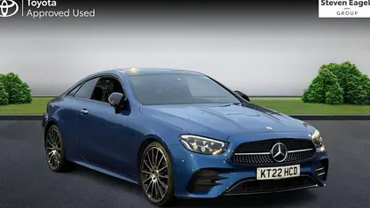 Used 2023 Mercedes E300 AMG line Coupe | £32,295 (Fair price)