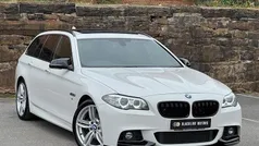 White Used 2015 BMW 520 M Sport Estate | £10,995 (A bit pricey)