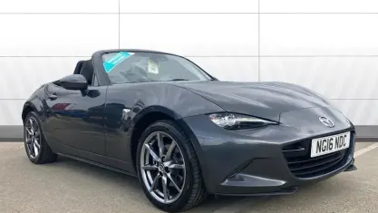 Used Mazda MX5 Inclusive 160 HP (117 kW) 2016 Grey Cabriolet