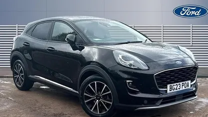 Used Ford Puma Titanium 125 HP (91 kW) 2023 Black SUV