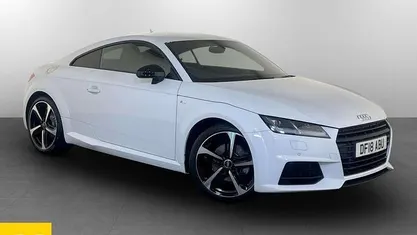White Used 2018 Audi TT Black Edition Coupe | £15,695 (Good price)