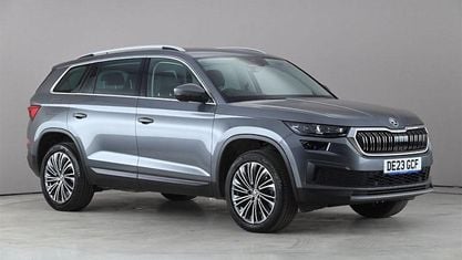 Second-hand Skoda Kodiaq SE L Executive 150 CP (110 kW) 2023 Gri SUV