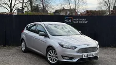 Silver Used 2016 Ford Focus Titanium Hatchback | £5,895 (Fair price)