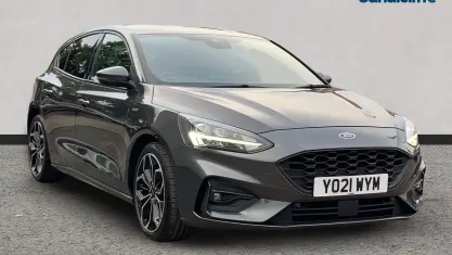 Used Ford Focus ST-Line X 125 HP (91 kW) 2021 Grey Hatchback