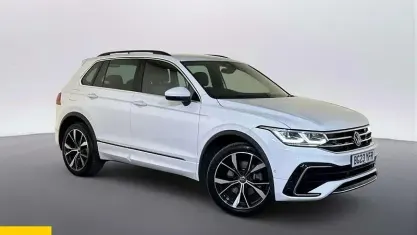 Used VW Tiguan R-line 245 HP (180 kW) 2023 White SUV