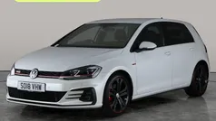 White Used 2018 VW Golf VII GTI Hatchback | £16,822 (Fair price)