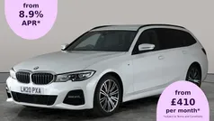 White Used 2020 BMW 320 M Sport Estate | £25,558 (Fair price)
