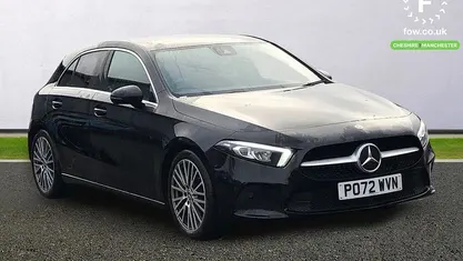 Black Used 2022 Mercedes A180 Executive Hatchback | £18,799 (Fair price)