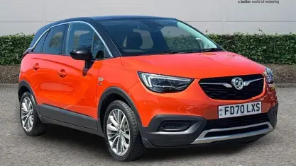 Used Vauxhall Crossland X 83 HP (61 kW) 2020 Orange SUV