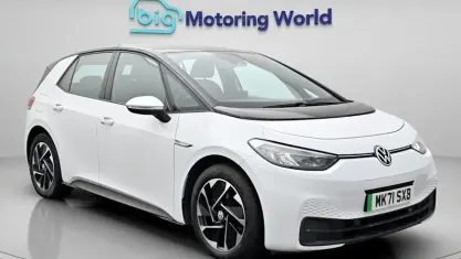 Used VW ID.3 Pro Performance 150 kW (204 HP) 2021 White Hatchback