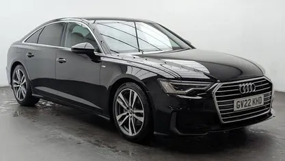 Used Audi A6 S-Line 204 HP (150 kW) 2021 Black Sedan