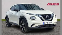 White Used 2021 Nissan Juke Tekna SUV | £14,475 (Fair price)