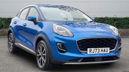 Used Ford Puma Titanium 125 HP (91 kW) 2023 Blue SUV