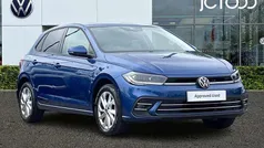 Blue Used 2022 VW Polo Style Hatchback | £15,966 (Fair price)