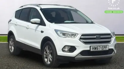 Used Ford Kuga Titanium 150 HP (110 kW) 2017 White SUV