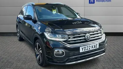 Used VW T-Cross R-line 150 HP (110 kW) 2022 Black SUV