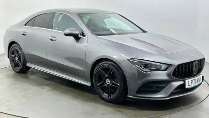Used Mercedes CLA180 AMG Line Premium Plus 136 HP (100 kW) 2022 Grey Coupe