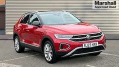 Red Used 2023 VW T-Roc Style SUV | £20,390 (Fair price)