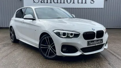 Used BMW 118 M Sport 136 HP (100 kW) 2018 White Hatchback