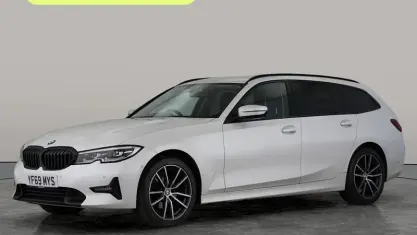 Begagnad BMW 320 Sport Line 190 HK (139 kW) 2019 Vit Kombi