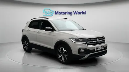 Used VW T-Cross Black Edition 110 HP (80 kW) 2023 Grey SUV
