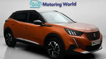 Used Peugeot e-2008 GT 100 kW (136 HP) 2023 Orange SUV