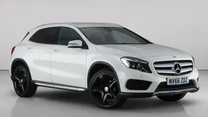 Used Mercedes GLA200 AMG line 136 HP (100 kW) 2016 White SUV