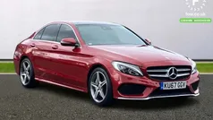 Red Used 2017 Mercedes C250 Active Sedan | £16,399 (Fair price)