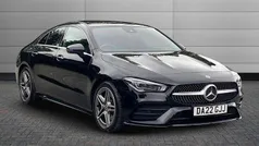 Cosmos black Used 2022 Mercedes CLA220 AMG Line Premium Plus Sedan | £29,750 (Fair price)