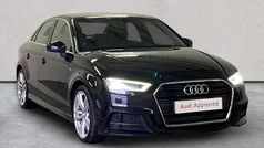 Black Used 2017 Audi A3 S-Line Sedan | £12,192 (Fair price)