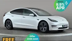 White Used 2021 Tesla Model 3 Standard Range Sedan | £17,697 (Fair price)
