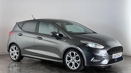 Second-hand Ford Fiesta ST-Line 125 CP (91 kW) 2020 Gri Hatchback